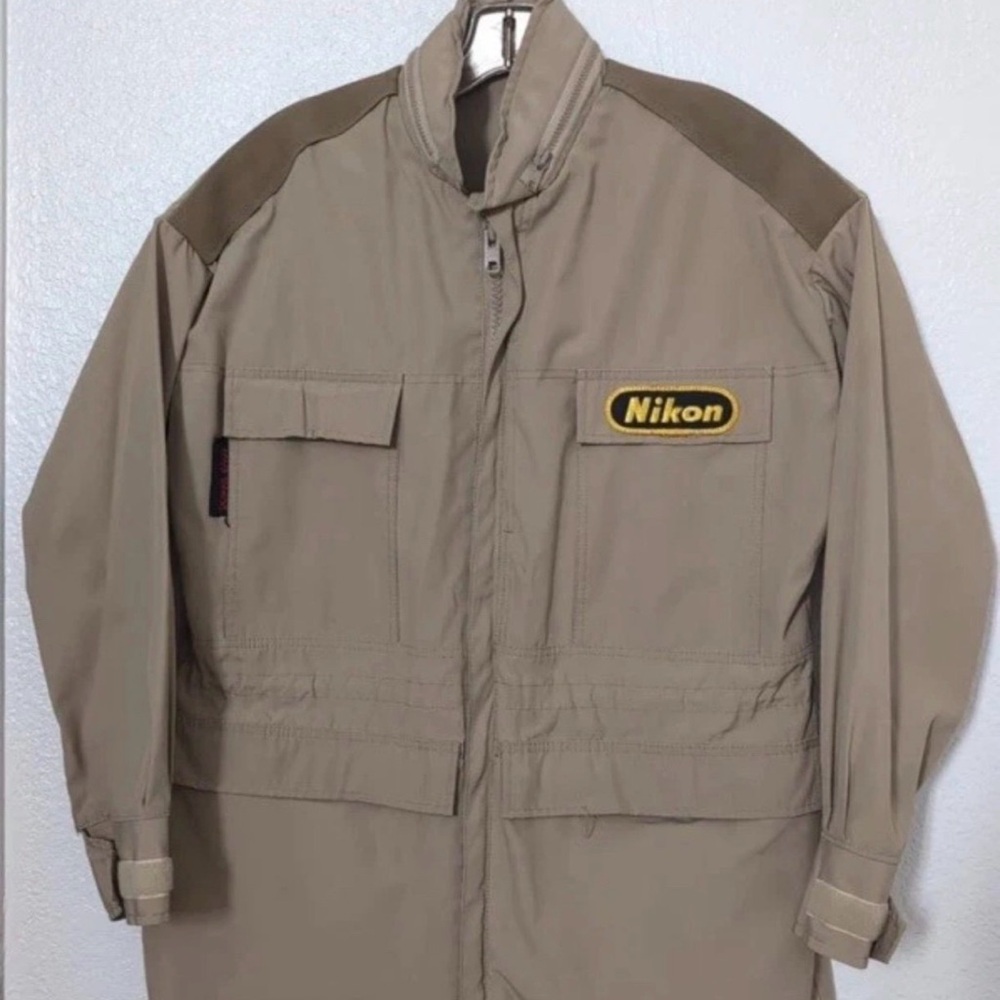 Vintage Domke Bags Nikon Jacket Khaki Photography Field USA Men